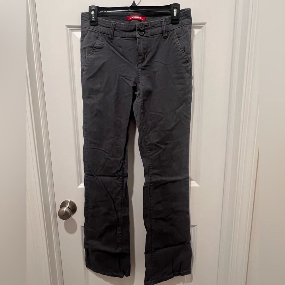 UNIONBAY Charcoal Pants